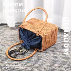 Sac de plage en rotin tissé à la main, le dernier sac de plage bohème d'été à <span class=keywords><strong>prix</strong></span> raisonnable, sac de plage en rotin <span class=keywords><strong>bali</strong></span> 2023 - Product Image 6