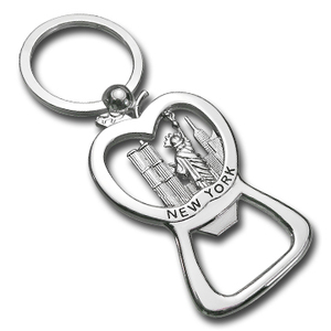 Ouvre-bouteille en acier inoxydable avec logo personnalisé, souvenir - Product Image 1