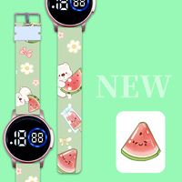 Jam Tangan LED Fashion Logo Kustom Grosir 2026 untuk Anak Laki-laki Perempuan, Jam Tangan Elektronik Digital, Jam Tangan Sport Anak Lucu