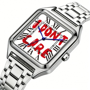 Reloj de Cuarzo para Hombre, Moderno y a la Moda, Reloj IDONT CARE, Resistente al Agua 3ATM, Reloj Digital Romano para Hombre - Product Image 1