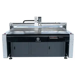 Yuchen CNC Digital Rubber EVA EPE Foam Cutting Machine Digital Automatic Oscillating Knife Cutter with High Speed Factory Price
