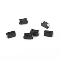 Diode Schottky 40V-100V SS12,SS14,SS15,SS16,SS18,SS110 Paquet SMAF/HSMA Diode Schottky 1A
