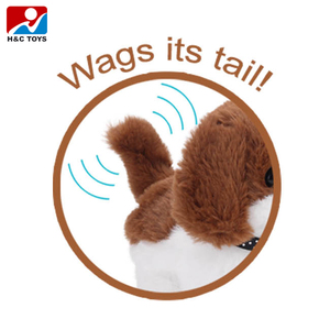 Offre Spéciale marche <span class=keywords><strong>chien</strong></span> <span class=keywords><strong>jeu</strong></span> électrique mini animal de compagnie simulation <span class=keywords><strong>aboie</strong></span> jouet animaux en peluche jouets en peluche pour les enfants - Product Image 4