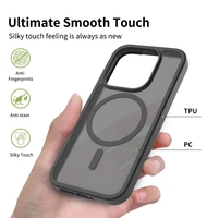 Casing Ponsel Transparan Mewah dengan Cincin Magnetik dan Sensasi Kulit untuk Xiaomi 17 5G, Cover Ponsel Custom