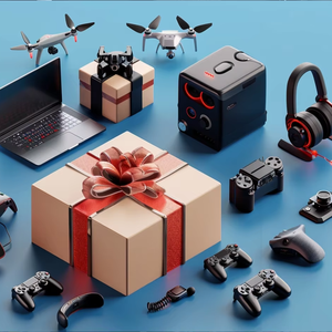 Boîte mystère électronique <span class=keywords><strong>numérique</strong></span> 2026, montres intelligentes, écouteurs Bluetooth, tablette, appareil photo, livraison aléatoire, cadeau de Noël - Product Image 3