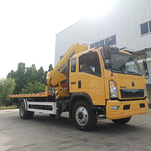 Camion <span class=keywords><strong>de</strong></span> remorquage Sinotruk Howo 6 roues 4*2, camion à plateau, conduite à gauche, Euro 2/3/4, secours en cas d'accident - Product Image 4