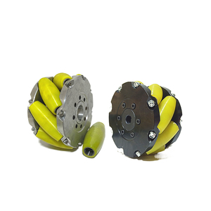 Сульфат магния технический сверхпрочный 24 дюймов mecanum колеса AGV тележка 360 градусов вращающийся mecanum колеса - Product Image 4