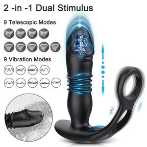 Vibrador Anal Telescópico con Control por Aplicación CHIYUAN, Masajeador de Próstata, Bluetooth, Tapón Anal, 9 Modos, Modelo L-1437, Guangdong, <span class=keywords><strong>China</strong></span> - Product Image 3