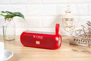 ギフトスピーカーポータブルHifiサウンド防水ソーラーパワースマートTWSワイヤレスTG182スピーカーホームシアター & コンピューター用USB - Product Image 2