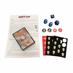 Full Color Deck of Playing Cards Printing Custom Yellow Adult <strong>18</strong>+ Card <strong>Game</strong> With Dices - Product Image 5