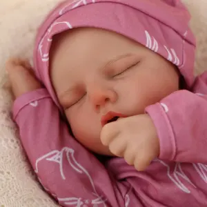 Babeside Wholesale High Quality Realistic Reborn Dolls Soft Vinyl Baby Girls Gift Full Body Lifelike Silicone Reborn Doll