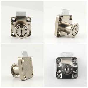 Serrure de tiroir en alliage de zinc Tieliwang 136-22, clé pliable, durable, pour armoire de bureau, meubles - Product Image 4