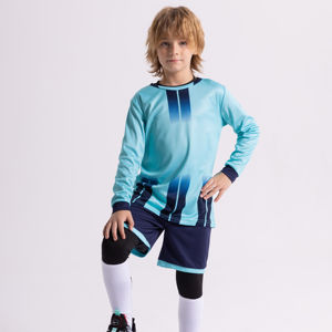 メンズレトロサッカージャージーセット冬用トレーニングショーツ付きカスタムOEM時間配達 - Product Image 6