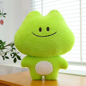 Peluche <span class=keywords><strong>Verde</strong></span> a Forma di Piccolo Rana, Simpatico Giocattolo in Peluche <span class=keywords><strong>Verde</strong></span> a Forma di Animale, Regalo Ideale per <span class=keywords><strong>la</strong></span> Casa per Bambini e Bambine - Product Image 5