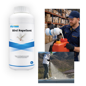 Répulsif pour oiseaux puissant, longue durée et haute efficacité, spray liquide ultra-concentré pour grandes installations et espaces extérieurs - Product Image 6