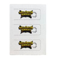 Cartes à tirette acceptables OEM Impression de cartes de billets de loterie Onglets à tirer Billets de jeu