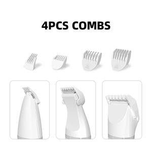 4 en 1 Set de cuidado para mascota impermeable <span class=keywords><strong>recargable</strong></span> garra y orejas y cuerpo para trimmer eléctrico para uñas de perro de pelo - Product Image 5