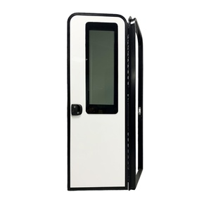 <span class=keywords><strong>Puerta</strong></span> de Almacenamiento para Remolque de Caravana o <span class=keywords><strong>Autocaravana</strong></span>, Diseño Elegante en Aleación de Aluminio con Forma de Lágrima - Product Image 4