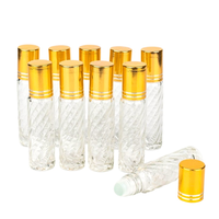 Botol Kaca Rollerball Mini Kustom 5ml dan 10ml untuk Minyak Atsiri Parfum dengan Kemasan Kotak Hadiah Premium