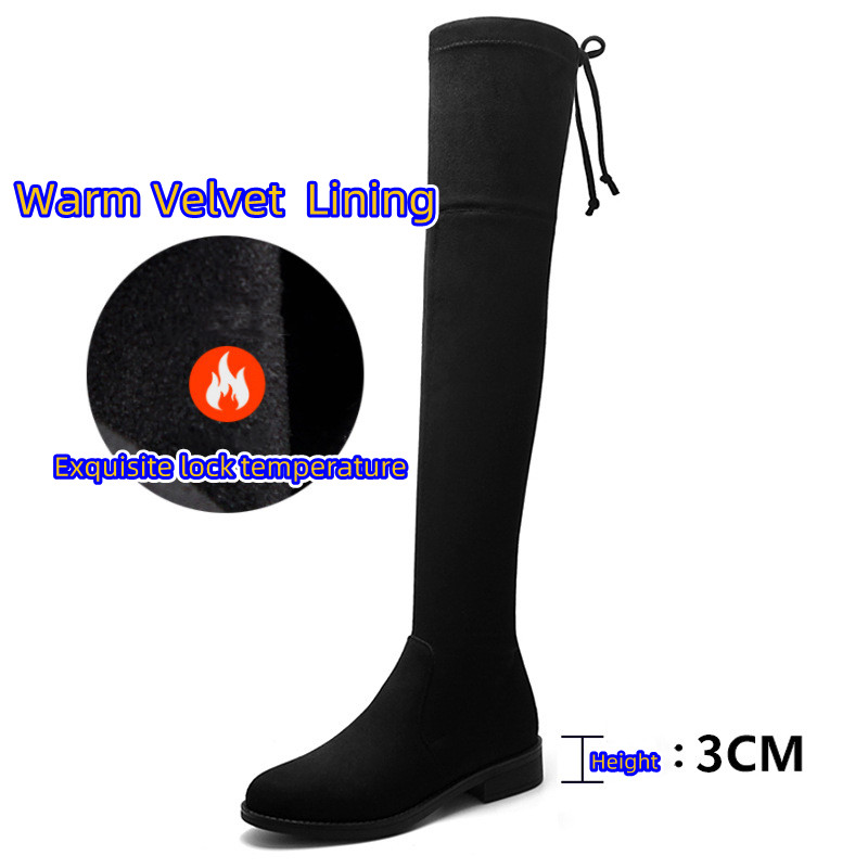 3cm Warm Velvet Lining