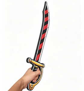 Ensemble d'épée et d'épée de chevalier <span class=keywords><strong>Isekai</strong></span> pour enfants, en mousse souple, sûr et écologique - Product Image 1