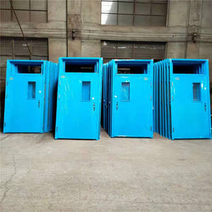 Desain Model 3d Matel Pintu Keamanan Baja Ganda Tahan Api Sekolah Rumah Sakit Matel - Product Image 4