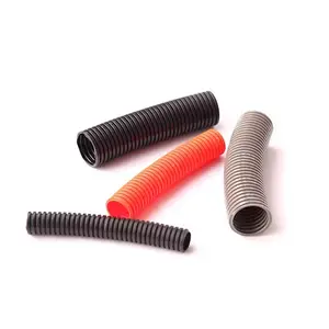 Nylon Plastic Corrugated Pipe Flexible Conduit Pvc Corrugated Pipe