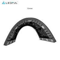 Écran LED souple en forme de colonne cylindrique, personnalisé en couleur pleine, pour intérieur, panneau LED flexible OEM, module d'affichage LED incurvé P1.875 P2 P2.5 P3
