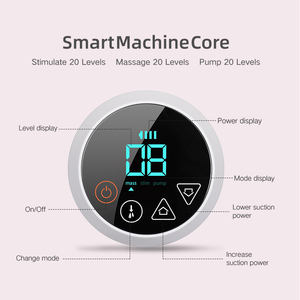 Tiralatte Elettrico Integrato per l'Allattamento del Neonato con Accessori, Pompa per Latte Materno a Vuoto con Display LED - Product Image 3
