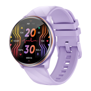 KT77 Smart Watch 1.46 pollici rotondo Touch Screen funzione di chiamata bracciale <span class=keywords><strong>da</strong></span> <span class=keywords><strong>polso</strong></span> per le donne uomini monitorare <span class=keywords><strong>la</strong></span> frequenza cardiaca <span class=keywords><strong>pressione</strong></span> sanguigna - Product Image 3