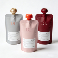 Nouveauté : Pochette à bec verseur personnalisée de qualité alimentaire pour boissons liquides, jus, lait, café, emballage liquide