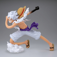Figura Coleccionable de PVC de Monkey D. Luffy de Banpresto, Escala 1/12, Adorno de Mesa, Regalo para Coleccionistas de Anime