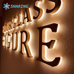 Letreros <span class=keywords><strong>de</strong></span> Canal LED 3D Personalizados, Caja <span class=keywords><strong>de</strong></span> Luz con Logotipo Acrílico para Tienda, <span class=keywords><strong>Restaurante</strong></span>, Cafetería - Product Image 4