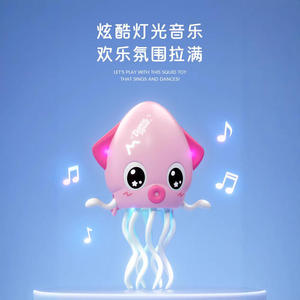 Nuovo Design: Giocattolo Polpo Danzante in Plastica, Ricaricabile, Elettrico, che Cammina e si Sposta, Giocattolo Sensoriale a Forma di Calamaro/Seppia per Bambini - Product Image 6