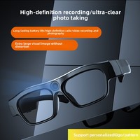 Gafas Inteligentes para Conducir con Cámara HD de 400W y 8MP, Control Táctil y por Botones VX18, Música, Llamadas, Grabación de Audio, Fotos y Videos