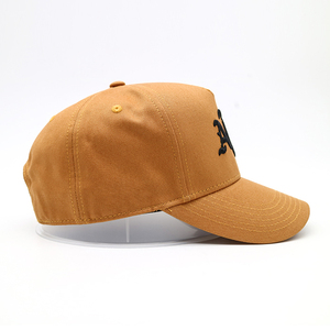 Tùy Chỉnh 3D Thêu 5 Bảng Điều Chỉnh Mũ Gorras Cotton Hot Bán Mát Hip Hop Cha Chụp Lại Mũ Bóng Chày Hat - Product Image 5