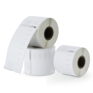 Échantillon gratuit d'étiquettes thermiques directes 4x6 compatibles, autocollants perforés, papier pour imprimante DYMO 4xl - Product Image 4