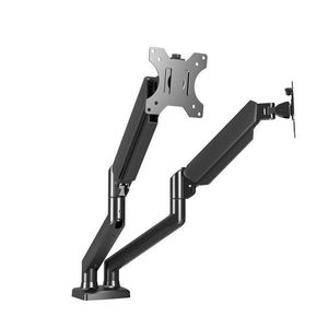 Soporte para Dos Monitores de hasta 32 Pulgadas, Cada Brazo Soporta un Máximo de 22 Libras, Soporte para Dos Monitores con Sistema de Resorte de Gas - Product Image 2
