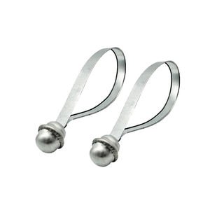 Sceau métallique en acier Tinaplate pour câble, robuste, de type boule, pour <span class=keywords><strong>sangle</strong></span> de sécurité en polyester, sceau métallique gaufré - Product Image 5