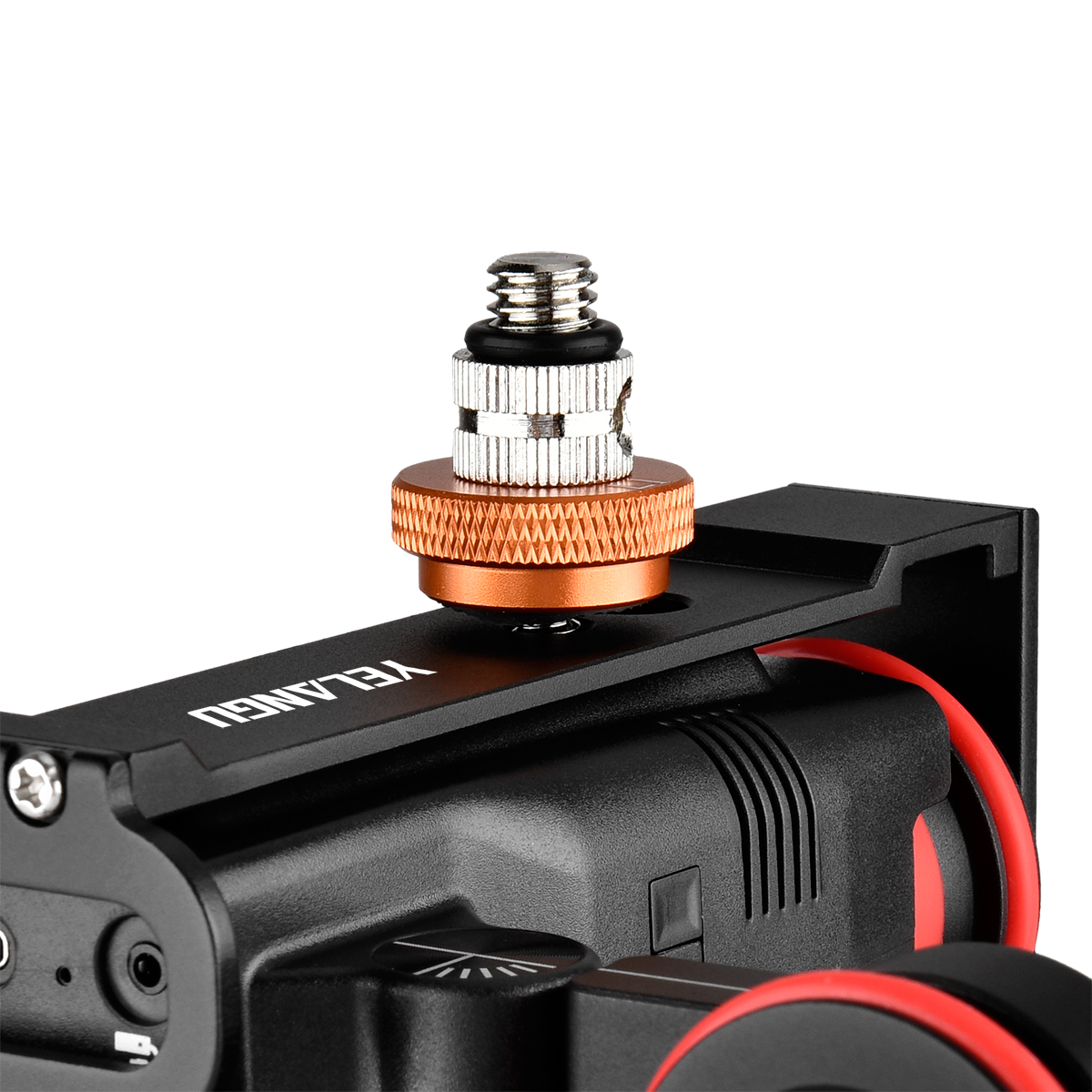 Bewinner Videokamera, 60 cm Motorisierter Kamera Schienen Regisseur Set, Tragbarer Verstellbarer Alu für L5i Car Special, Schwarz, Bodenmontage, Kamera