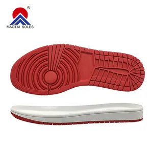 New Arrival Classic Two Colour Suelas Men Women TPR Casual Sneaker Outsole For Air Forceds Shoe Sole