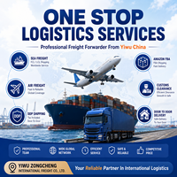 Transitaire maritime Chine-Canada (Quebec) : Service DDP porte-à-porte fiable et efficace depuis Yiwu, avec dédouanement inclus.
