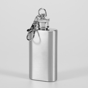 Balão de vinho de aço inoxidável com chaveiro, <span class=keywords><strong>2oz</strong></span>, álcool ao ar livre - Product Image 3