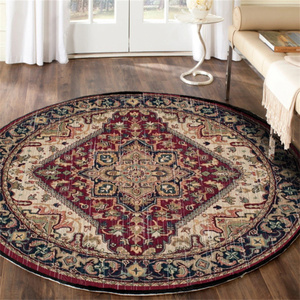 Nhà Máy Bán Buôn Tùy Chỉnh Vòng Faux Len Nhung 150X150Cm Thiết Kế Mới Trang Trí Mềm Fluffy Chất Lượng Cao Thảm Cho Phòng Khách - Product Image 3