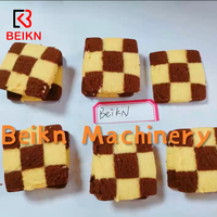 Machine automatique de fabrication de biscuits, prix industriel, machine à biscuits, contrôle PLC en acier inoxydable, formation, fabrication chinoise réputée