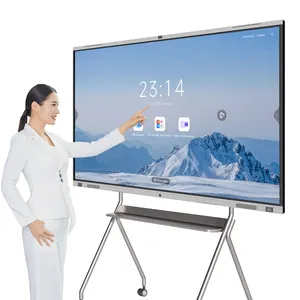 ODM/OEM service whiteboard smart tv for conference and class interactive white board with android system