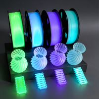 Filament d'imprimante 3D PETG qui brille dans le noir, 1,75 mm, filament PETG 3D de haute qualité, vente en gros pour l'impression 3D Bambulab