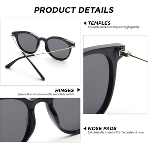 Gafas de Sol Polarizadas de Diseño Clásico, Gafas de Sol de Diseñador de Lujo para Hombre, Montura Negra y Dorada para Deportes al Aire Libre y Uso Diario - Product Image 3