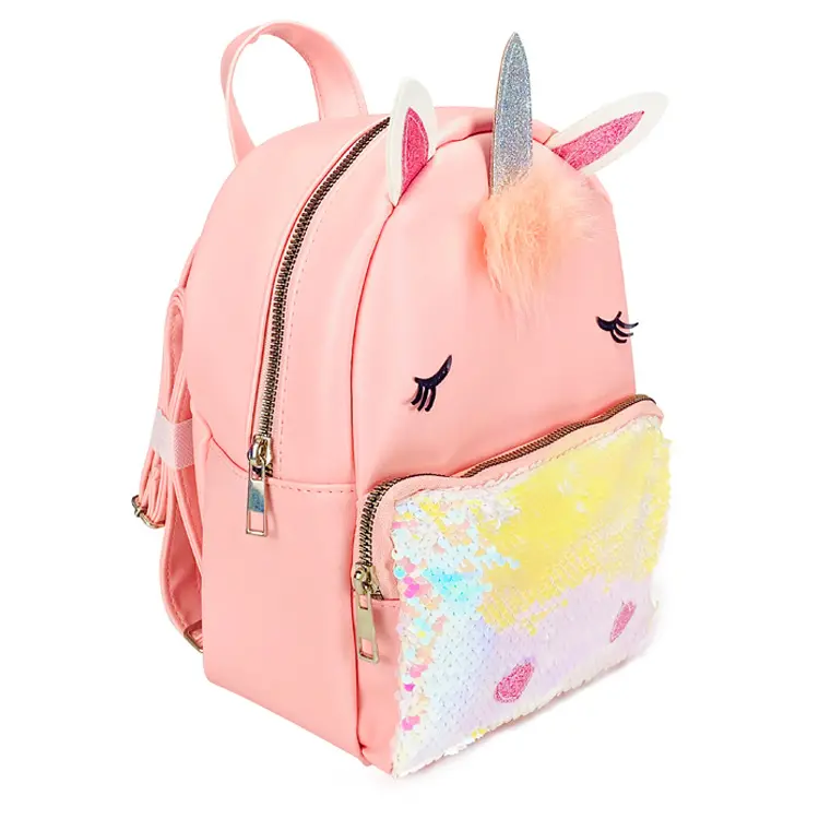 Children's Bag Sequin Backpack Cute Girls Kids School Bag Backpack Personality Outdoor Large Capacity School Bag