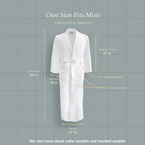 Hotel <span class=keywords><strong>Accappatoi</strong></span> Cialda con Su Misura Del Ricamo logo - 100% Cotone Egiziano Hotel Spa Cialda Accappatoio <span class=keywords><strong>Set</strong></span> - Product Image 5